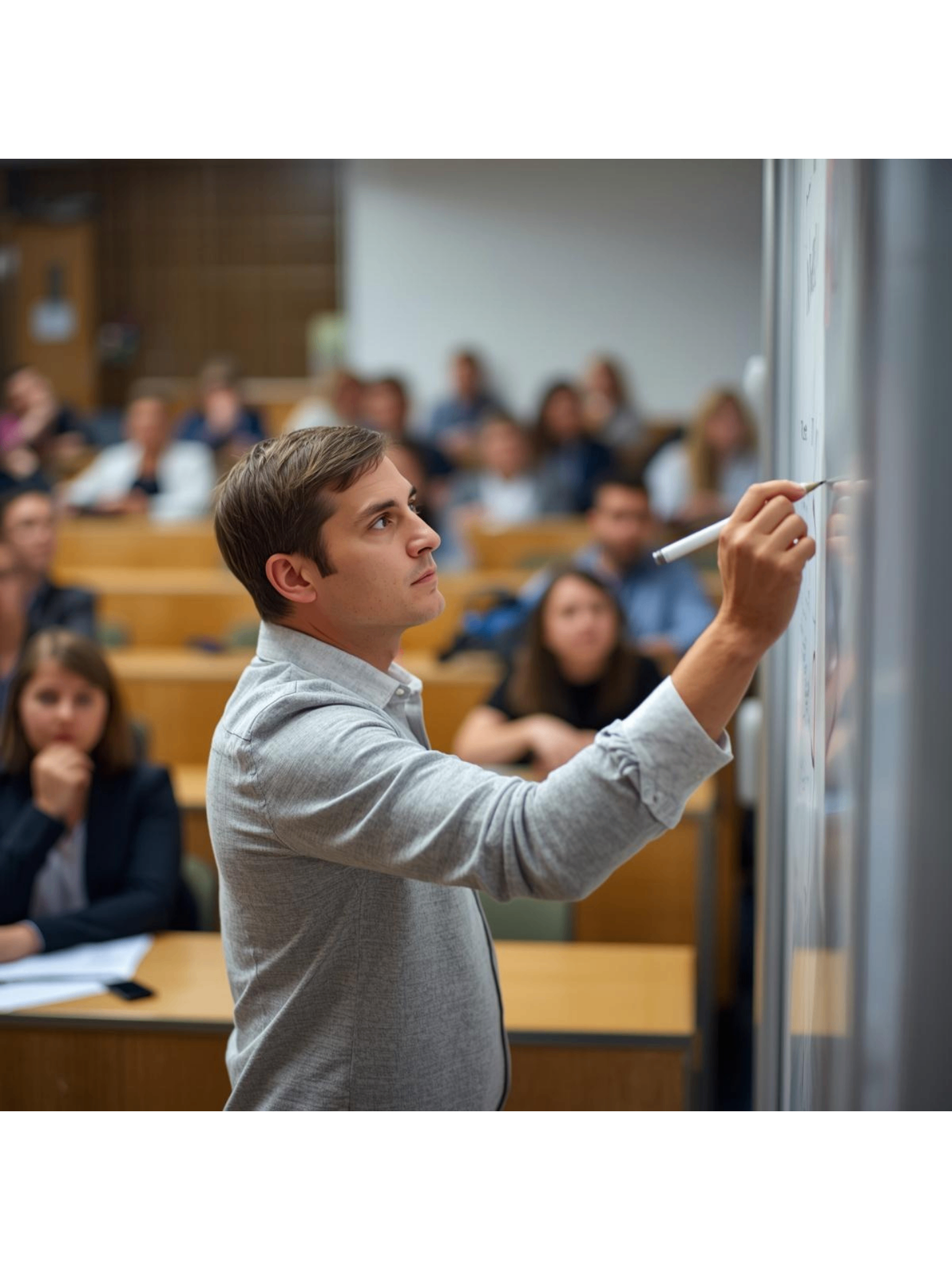 Diverse young adult students studying together